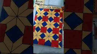 Tessellation pattern tlm illusion patternmaking shortvideo shortsfeed shorts ytshorts maths [upl. by Shelby]