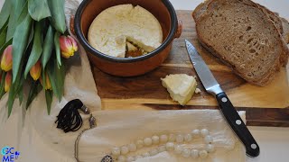 Homemade Hard Mizithra Cheese for grating from Ilia Region  Σκληρή Μυζήθρα Ηλίας για τρίψιμο [upl. by Aleahcim947]