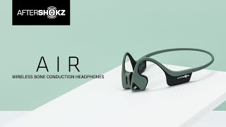 AfterShokz Air  Open Ear Sports Headphones [upl. by Euqinmod]