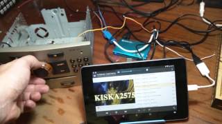 Opel Astra Blaupunkt CD30 MP3 HID Keyboard emulation [upl. by Kipp964]