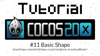 Cocos2Dx Tutorial 11  Creating Basic Shape Part 5 Draw Polygon Draw Solid Polygon etc [upl. by Selfridge]