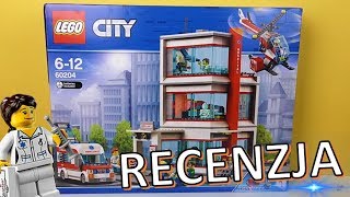 LEGO City Szpital 60204  RECENZJA [upl. by Elnukeda239]