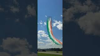 FRECCE TRICOLORI ALONA CON INSERIMENTO DEL SOLO BIG WING [upl. by Sirromad]