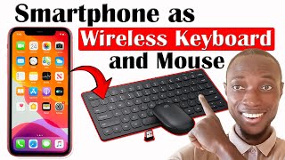 Turn Your Smartphone Into a Wireless Keyboard amp Mouse Easy Tutorial [upl. by Guise766]