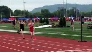 Cambridge boys win WIAA Div 3 3200 relay to start 2015 state track meet [upl. by Aihsal]