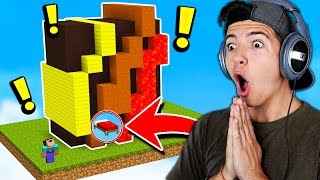 THE ULTIMATE MINECRAFT BED WARS DEFENCE Minecraft Bed Wars Trolling [upl. by Dympha]