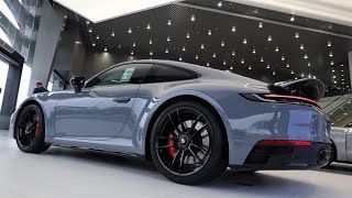 911 Carrera GTS Porsche 2024 Arctic Grey [upl. by Euqinaj]