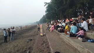 Singing🎤 🎸Performance At Dahanu Beach [upl. by Ellertnom]