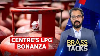 LPG Price News Politics Over LPG Cylinders Reduced Price  BJP  Congress  Ujjwala Yojana News18 [upl. by Cyd]