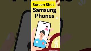 How to take screenshot in samsung [upl. by Santana]