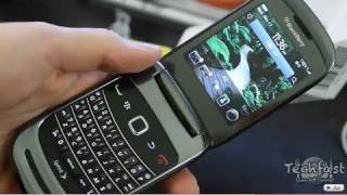 BlackBerry Style 9670 Unboxing and First Look [upl. by Littman371]