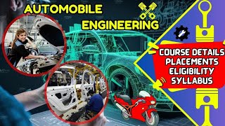 Automobile Engineering Course Details Engineering course  Tamil engineering [upl. by Nomaid126]