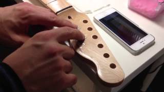 How to apply Fender Telecaster Decal [upl. by Plath]