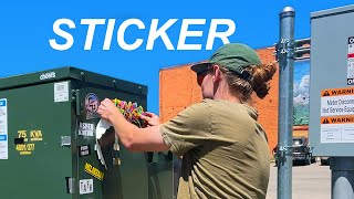 How I Make Stickers For Street Art [upl. by Jallier494]