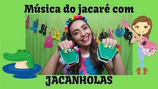 O jacaré Música com castanholas de jacaré [upl. by Asenev]