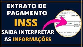 EXTRATO DE PAGAMENTO DO INSS CRÉDITO NÃO RETORNADO I INVALIDADO I MEU INSS  ENTENDA AS INFORMAÇÕES [upl. by Lahcear]