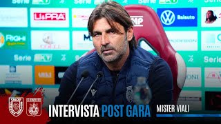 INTERVISTA  mister Viali post ReggianaCatanzaro [upl. by Eiwoh]