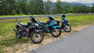 Ride ke Temiang Highway Lagi  Yamaha LC135 V8 [upl. by Tessi]