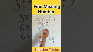 Missing Number।। number analogy।।ytshorts [upl. by Eesac836]