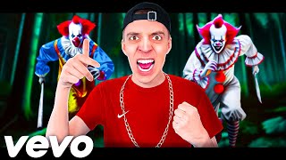 quotHORROR CLOWN SONGquot  CLASHGAMES Official Music Video [upl. by Elledoj217]