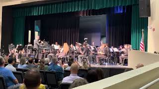 Viera High Fall Band Concert Wind Ensemble  Funiculi Funicula Rhapsody [upl. by Daffie]