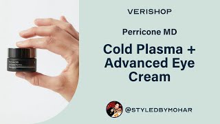 Perricone MD Cold Plasma  Advanced Eye Cream Review [upl. by Townsend]