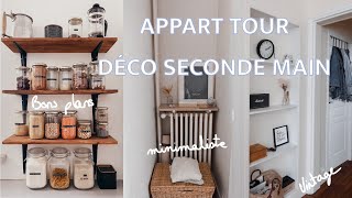 APPART TOUR 30m2 PARIS  Déco seconde main [upl. by Neufer878]