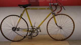 Gino Bartalis 1936 bicycle in 4k [upl. by Juni302]