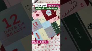 this was a STEAL 😱 20 Target MAKEUP ADVENT CALENDAR 🎅🏻🗓️ adventcalendar giftideas christmas [upl. by Anne972]