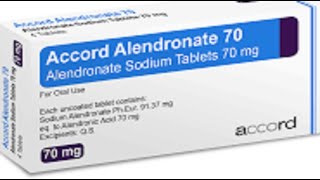 Alendronate Binosto Fosamax to treat osteoporosis caused by menopause steroid use or gonadal fai [upl. by Moriah]