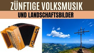 Eine Viertelstunde Volksmusik mit Landschaftsbildern [upl. by Elmajian274]