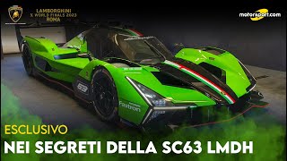 Nei segreti della Lamborghini SC63 LMDh [upl. by Galatea383]