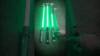 Which Green Lightsaber Would You Choose starwars [upl. by Jurdi]