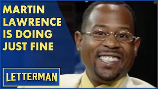 Martin Lawrence Sets The Record Straight About His Health  Letterman [upl. by Niletac]