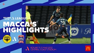 Wellington Phoenix v Newcastle Jets Maccas® Extended Highlights  Isuzu UTE ALeague [upl. by Nilecoj]