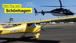 In Flugfläche 75 nach Schönhagen EDAZ [upl. by Nattirb643]