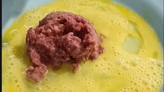 EGG  CORNED BEEF  YUMMYLIVEASMRSATISFYING [upl. by Noterb961]