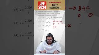 Integrated rate law equation for a first order gas phase reaction is given by where Pi is [upl. by Atiker]