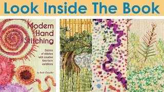 Look Inside The Book Modern Hand Stitching [upl. by Edithe]