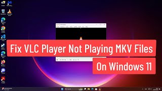 Fix VLC Player Not Playing MKV Files On Windows 11 [upl. by Kciremed]