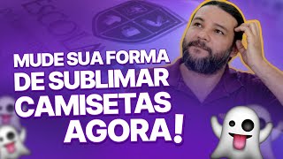 Sublimação em Camisetas SEM EFEITO FANTASMA  3 Dicas Essenciais [upl. by Boniface]