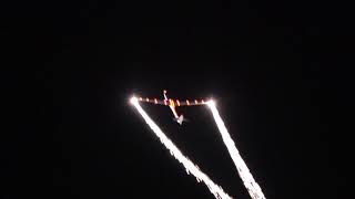 Johan Gustafsson SZD59 quotACROquot Night Display Avalon Airshow 2019 [upl. by Samanthia]