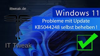 Windows 11  KB5044284 InstallationsProbleme und OpenSSH Bug selbst beheben [upl. by Inimak452]