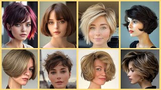 Very percious pixie short Haircut with curtains bang out for younger age women2024 [upl. by Guenna]