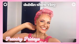 DUBLIN GREASE VLOG ✈️ travel day apartment tour getting in to a new theatre [upl. by Tletski]