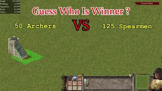 Arches VS Spearmen battle [upl. by Assil]