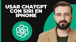 Cómo Usar ChatGPT con Siri en iPhone 2024 Tutorial Simple [upl. by Ki]