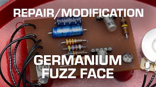 Full Repair and Modification Dunlop Germanium Fuzz Face [upl. by Sukram]