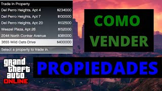 Como VENDER PROPIEDADES en GTA V ONLINE 2024 ¡TRUCO DINERO [upl. by Adnovaj]