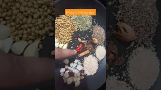 Recipe in 1 mins  Misal Masala Recipe Matki Misal Masala Homemade Masala Recipe [upl. by Eben582]